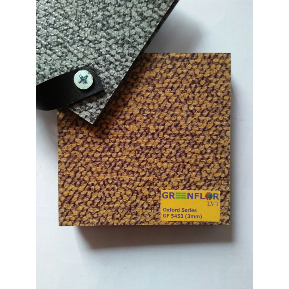 Lantai Vinyl Motif Karpet Greenfloor Tebal 3mm
