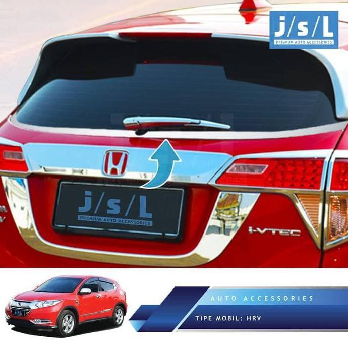 Jual Aksesoris Mobil List Pelipit Kaca Belakang Chrome Honda Hrv Shopee Indonesia