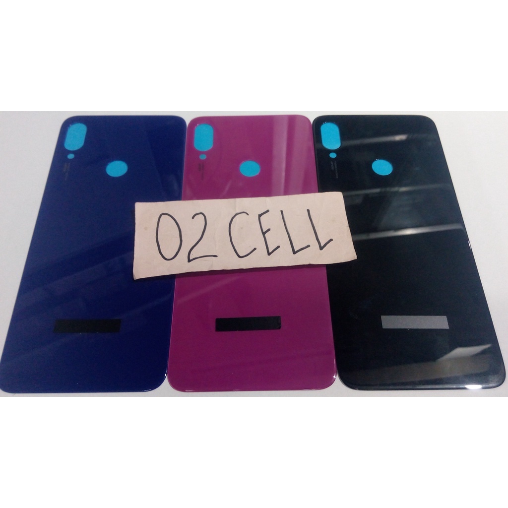 BACKDOOR / TUTUP BATERAI for REDMI NOTE 7 + KACA KAMERA