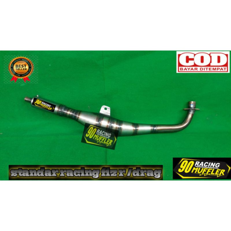 knalpot FIZ R / knalpot yamaha FIZ R tipe drag kolong road race