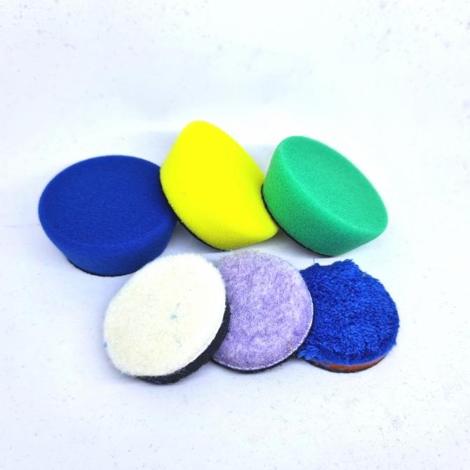 Foam Pad Set Busa Poles 2 Inch Mesin Rotary , Mesin Ibrid