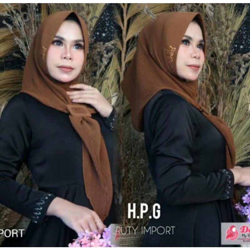 jilbab plisket instan ORI doa ibu