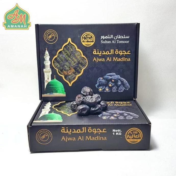 

Kurma Ajwa Al-Madina 1Kg Medium / Kurma Nabi / Kurma Ajwa Original Mudikulo.Com1