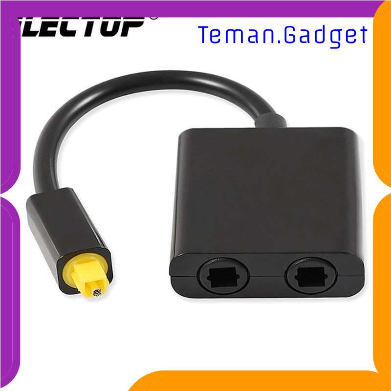 TG-BC ELECTOP Digital Audio Splitter Optical Toslink SPDIF 2 Way - ZEXJP04