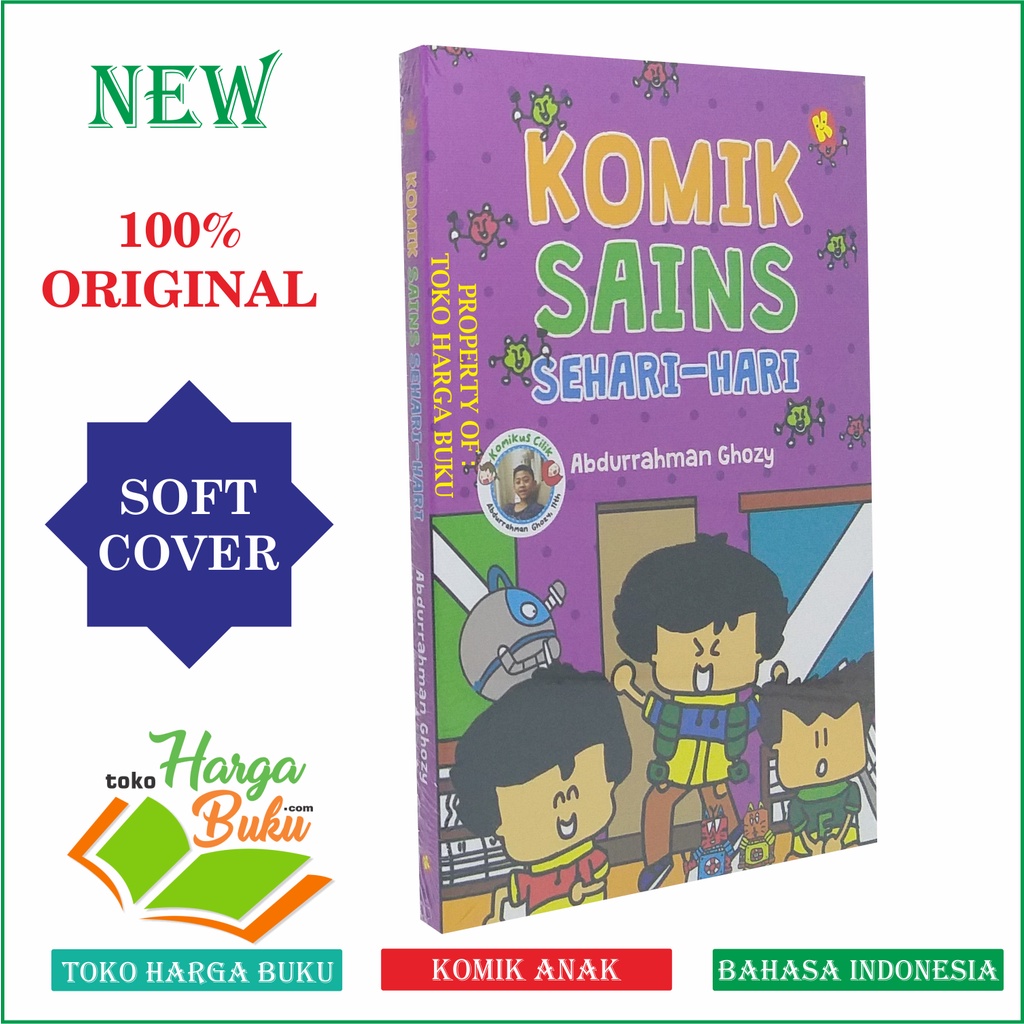 Komik Sains Sehari-Hari - Buku Komik Anak tentang Ilmu Pengetahuan Penerbit Alkautsar Kids