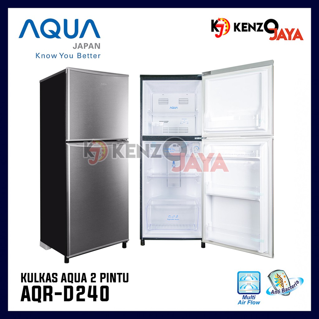 Kulkas 2 Pintu AQUA Japan AQR-D240