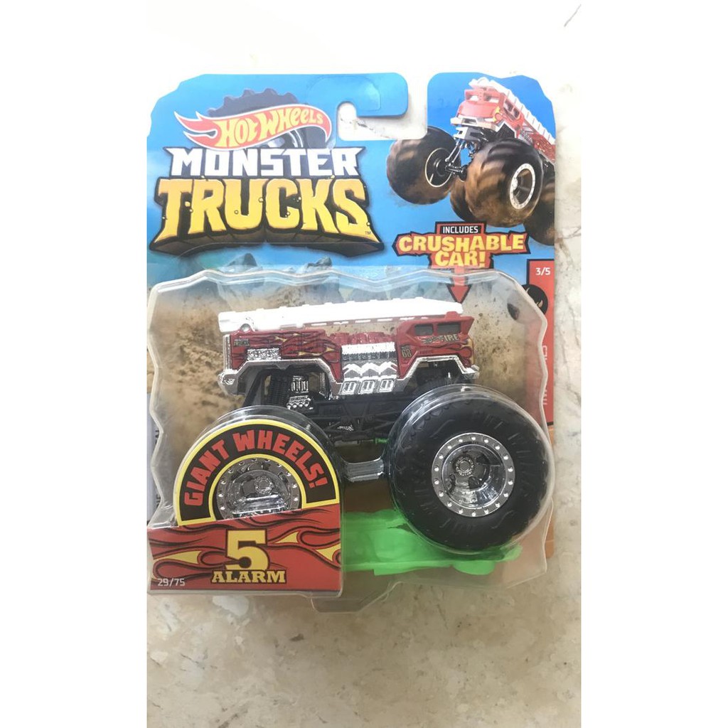 hot wheels monster truck 5 alarm
