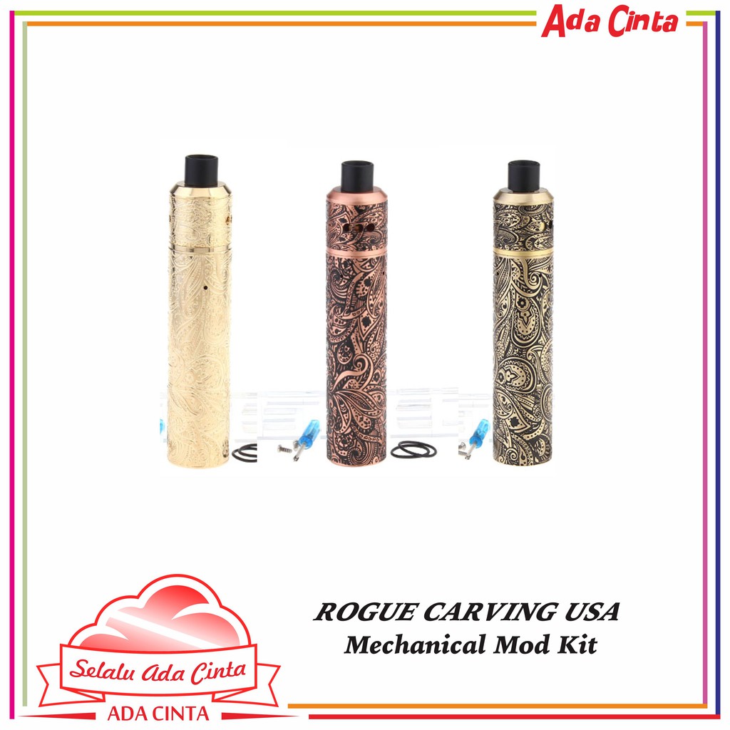 ROGUE CARVING STYLED MECHANICAL MOD RDA KIT