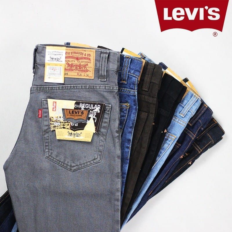 Celana jeans standar/kancing isi 12/22/55pcs