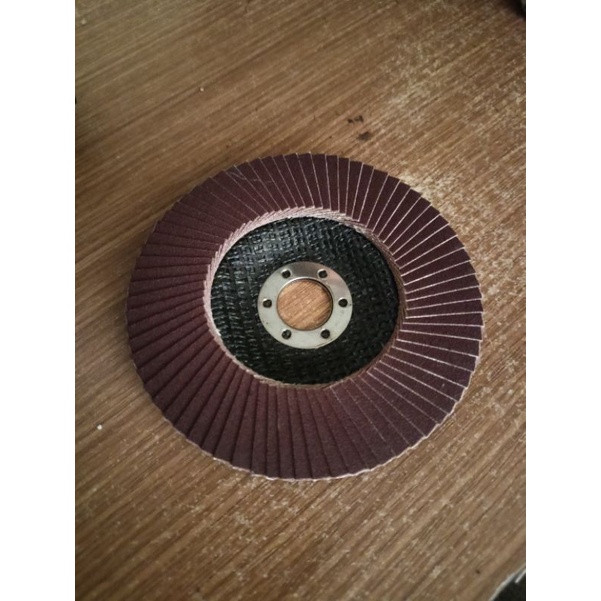 flap disc no 400 halus amplas susun tumpuk