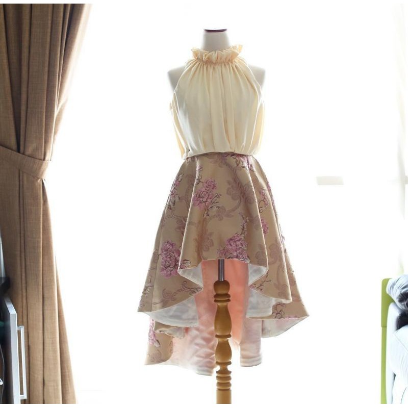 PARTY DRESS WANITA Garden Party Dress - Caviar Wear