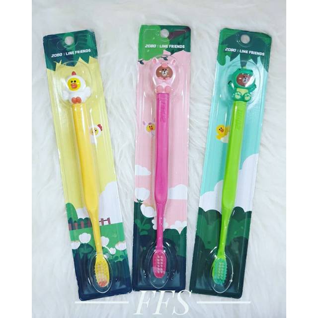 2080 LINE FRIENDS Figure Toothbrush