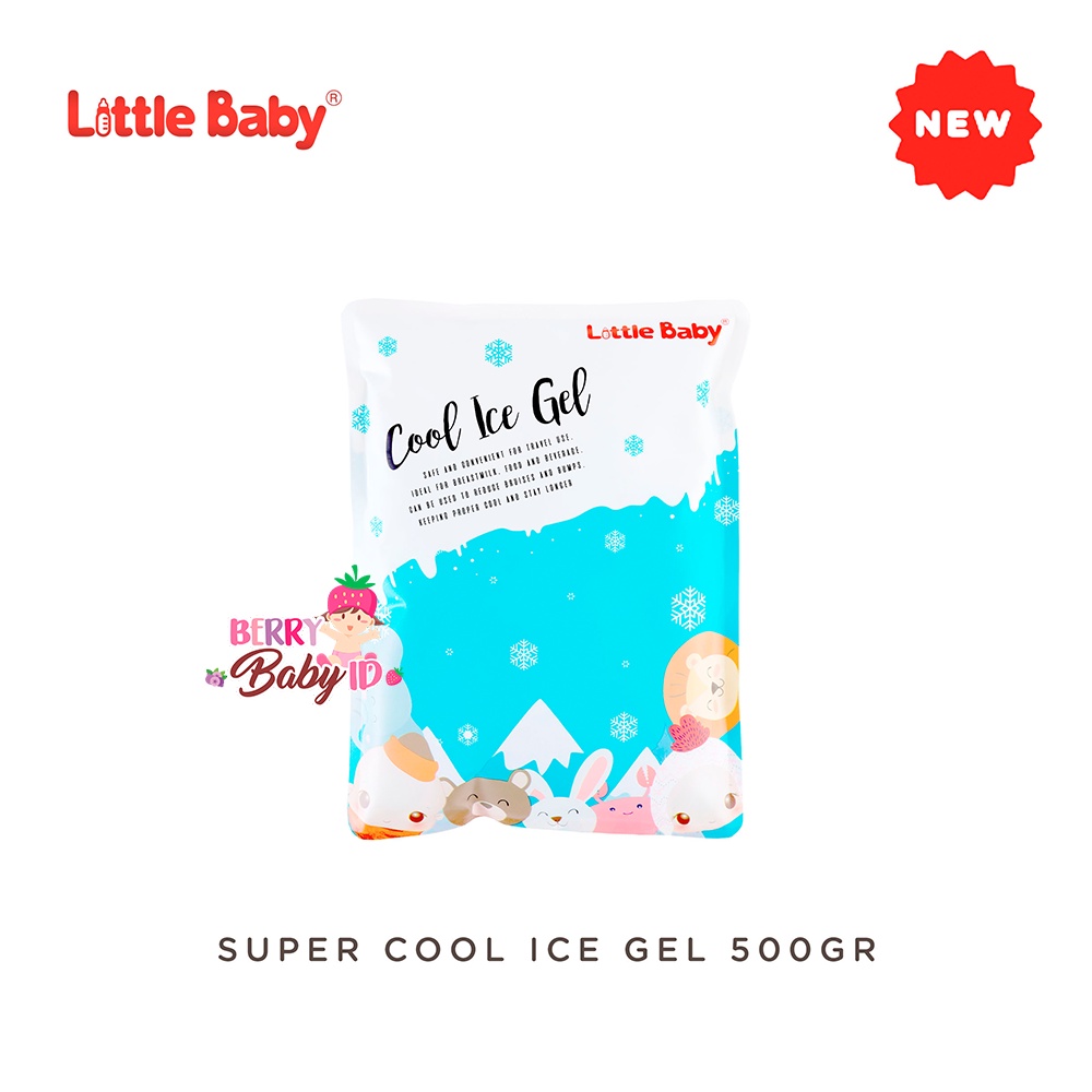 Little Baby Super Cool Ice Gel 500 Gr Perlengkapan Menyusui Berry Mart