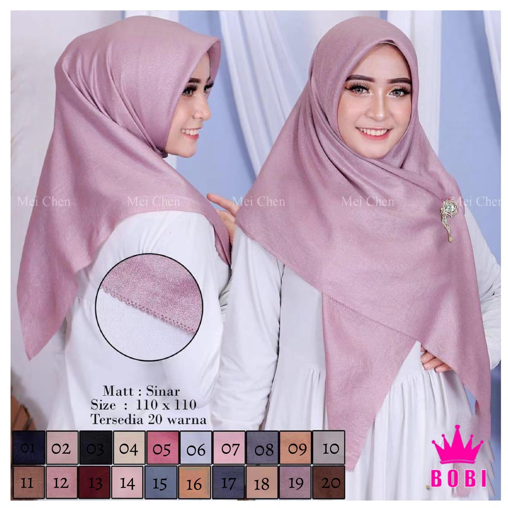 Jilbab Segitiga Mei Chen /  Hijab Variasi Warna / Kode JBS