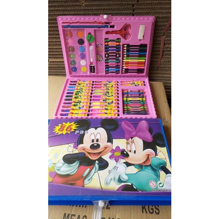 WE Crayon Anak Set 86pcs / Krayon Mewarnai Anak 86pcs / Pensil Warna Set 86pcs