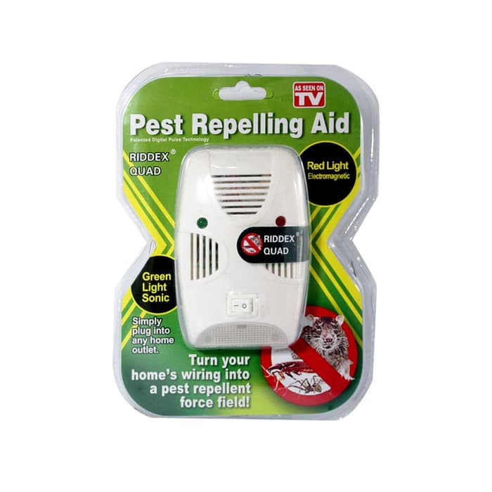 Riddex Quad Pest Control Serangga Kecoa Tikus - RIDDEX HIJAU