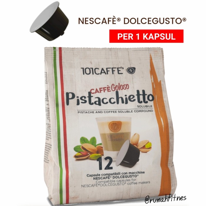 

TERBAIK NESCAFE DOLCE GUSTO PISTACHIO COFFEE ECER
