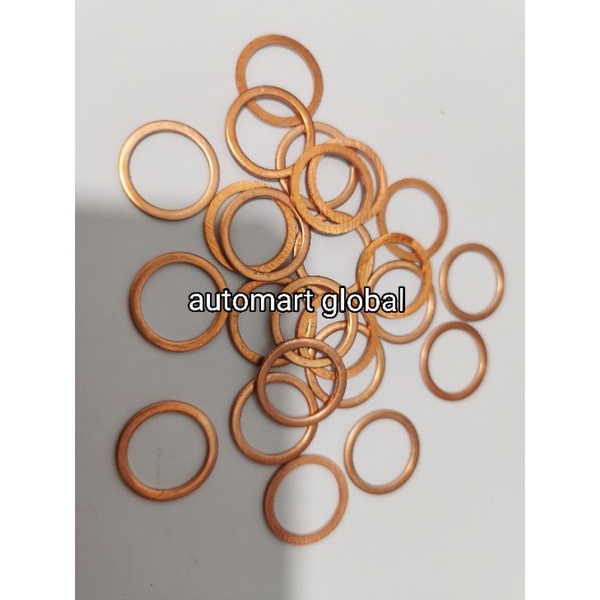 Ring tembaga 14mm lubang 14mm