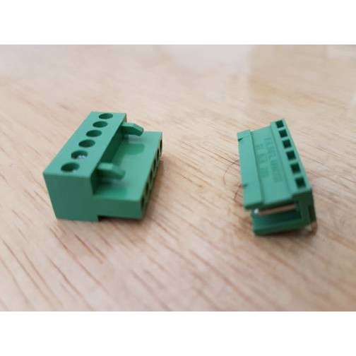 konektor green HT3.96mm 6p tekuk L terminal block connector pair 3.96mm pitch 3.96 mm blok 6 pin p