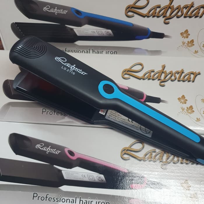 Catokan rambut Ladystar Ls-2116 catok lurus murah suhu temperatur