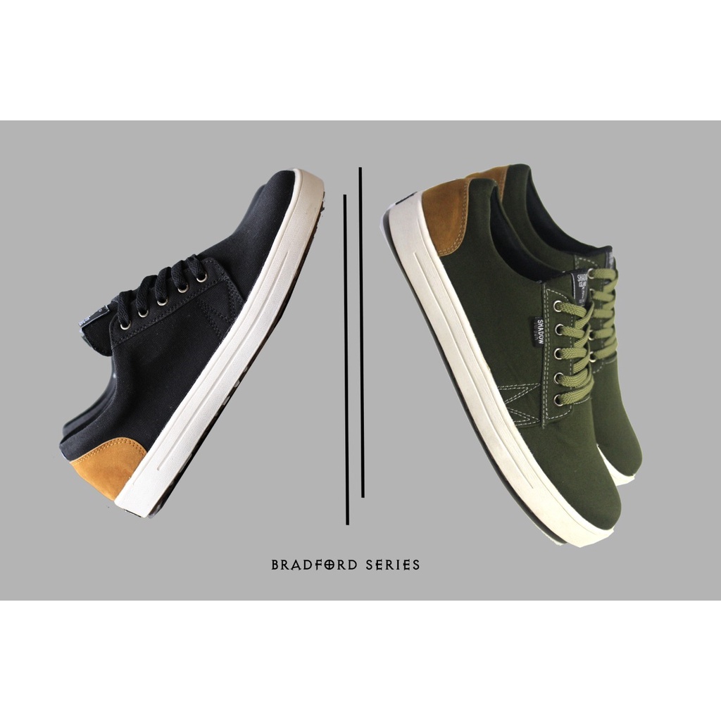 SEPATU SNEAKERS PRIA DEWASA SEKOLAH KULIAH SHADOW BRADFORD KANVAS PREMIUM CASUAL FORMAL SNEAKER PRIA KERJA KANTOR GURU PNS PESTA RESMI NYAMAN || SNEAKER PRIA ORIGINAL PANSUS MURAH 100% BERKUALITAS 2022