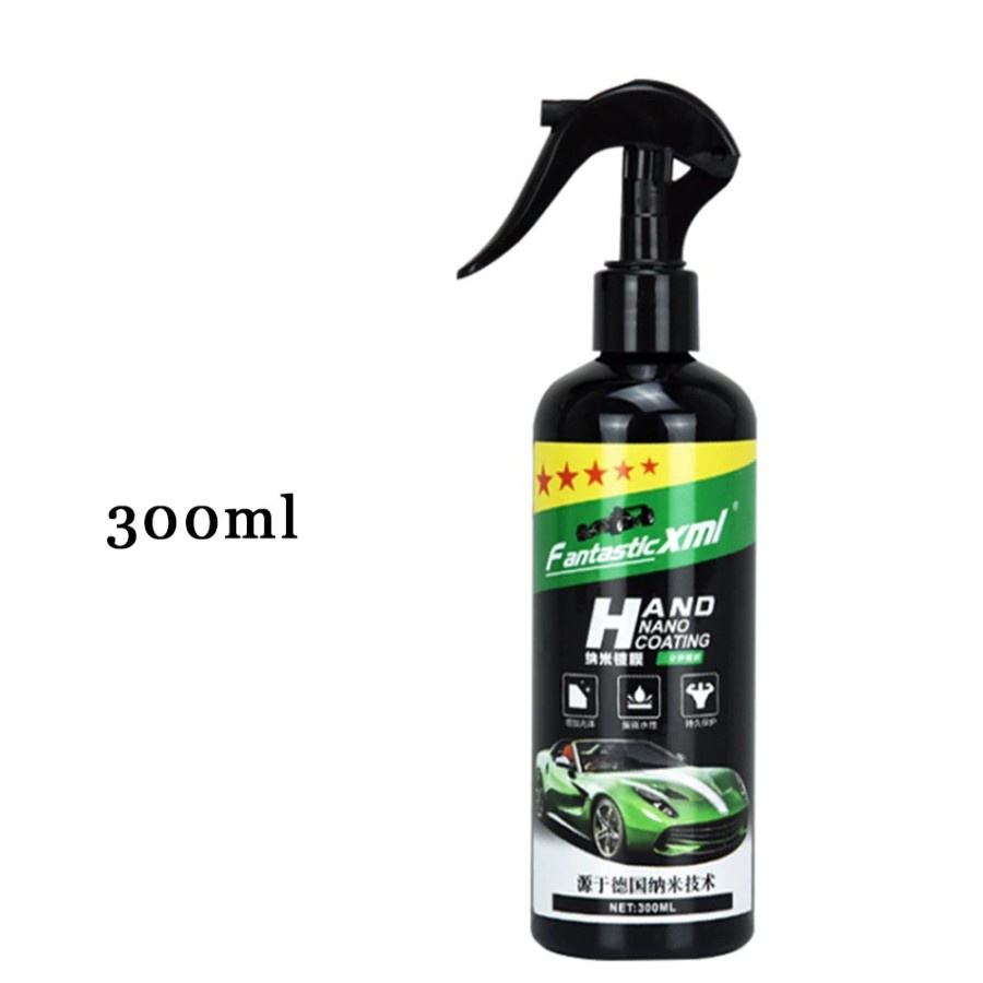 Cairan Anti Air Kaca Mobil Hydrophobic Nano Spray Ceramic Glass Coating Waterproof Liquid 300ml - SIN4