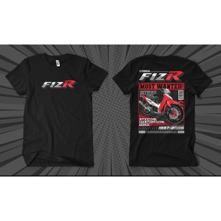 Kaos Fiz R Indonesia Yamaha 2 Tak Baju FizR 2 Stroke Speed Racing Combed 30s Reaktif