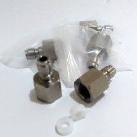 Mini Kupler Jantan Stainless Drat Dalam Murah Type A (Presisi) utk Pcp, Gejluk,dsb