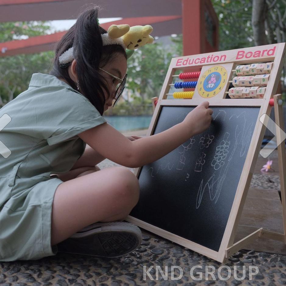 

Terbatas KMKVF Papan tulis Anak MAGNETIK / Drawing Set 3 in 1 Learning Easel 100 Harga Murah