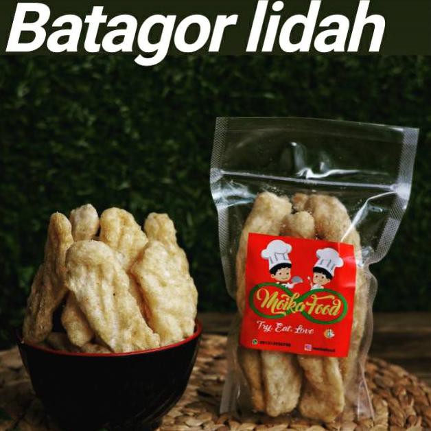 

Terlaris Moikafood Batagor Panjang (Lidah) Kering 80Gr