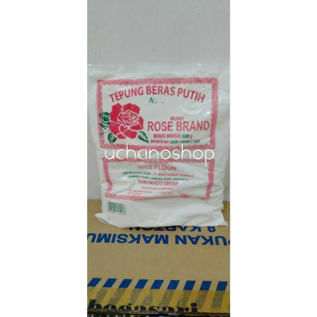 

TEPUNG BERAS ROSE BRAND 500 gr