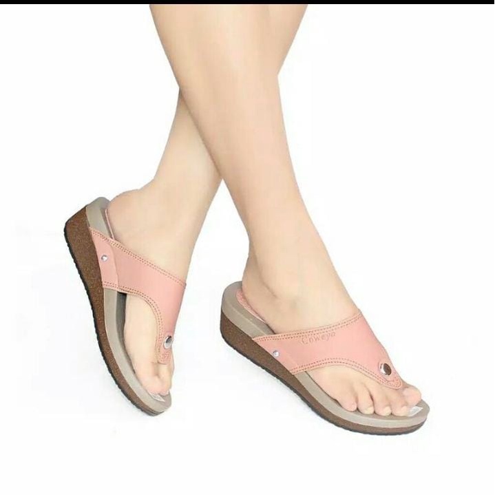 Sandal Wedges Jepit 5cm Terbaru rizkiana_olshop