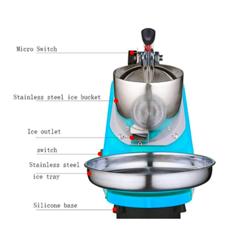 Ice Crusher Double Blade | Mesin Serut Es Dobel