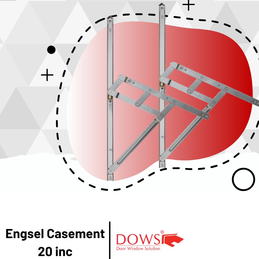 (Bahan Stainless) Engsel Jendela Casement Engsel Casement Engsel Jendela Aluminium 8 inch -24 inch