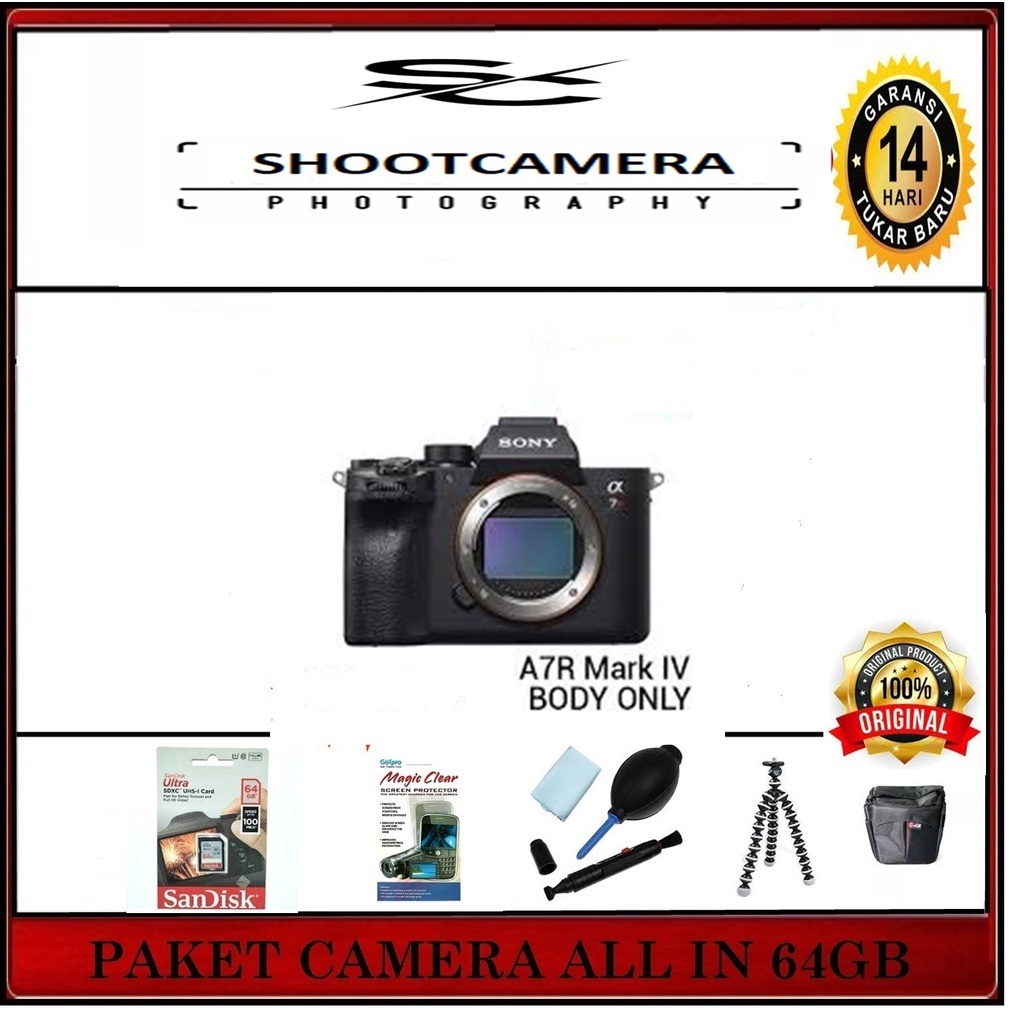 SONY A7R MARK IV BODY ONLY - SONY A7R IV BODY ONLY