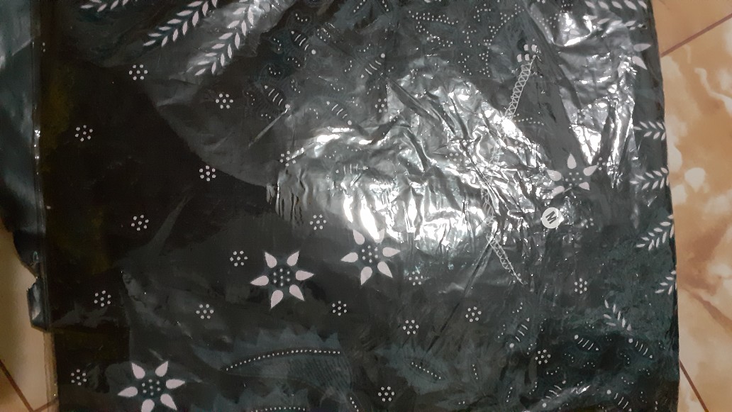 Tey-17 Batik Wanita Asj Sa Hrb026 Kenongo Kemeja Tosca Pendek