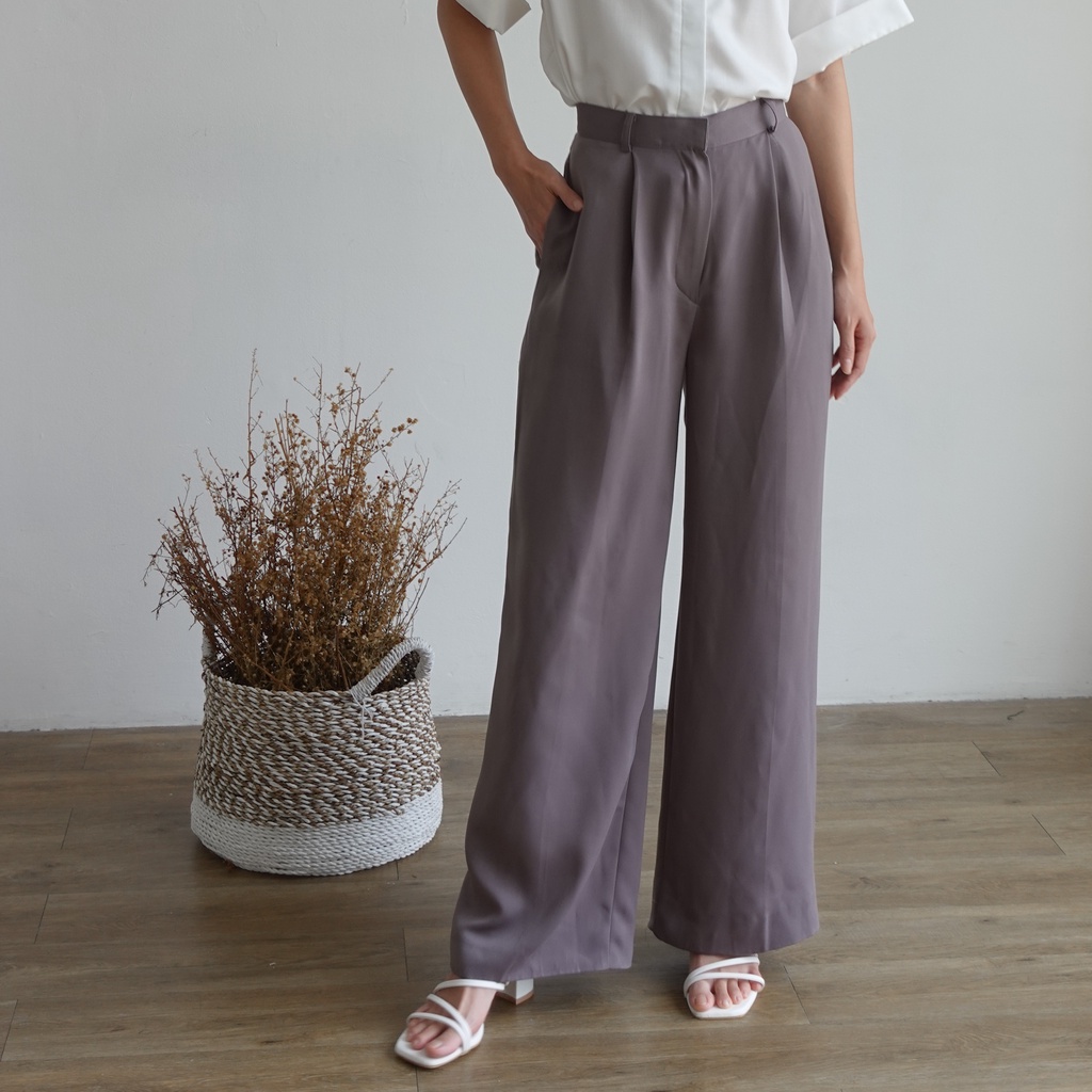 INDILANE - DUNE Pants Rose Taupe
