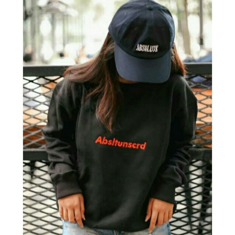Absltunscrd Sweater Crewneck  Abslt Black Unisex