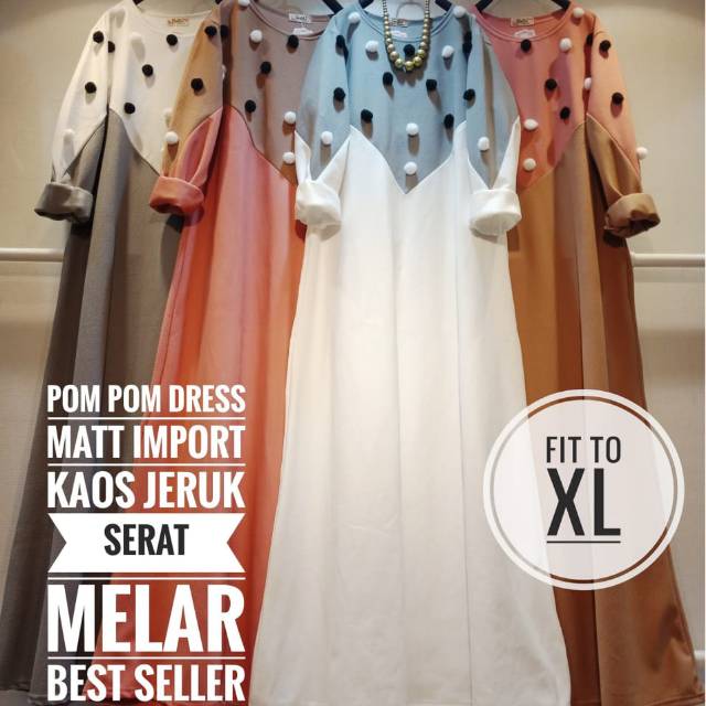 POM POM DRESS