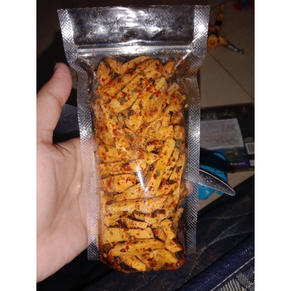 

Basreng original pedas daun jeruk nampolll menggodah 100gram