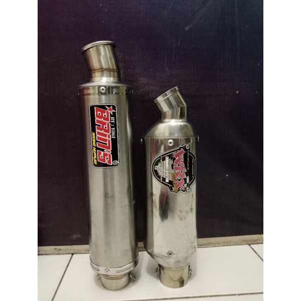 knalpot brins muffler silincer only second