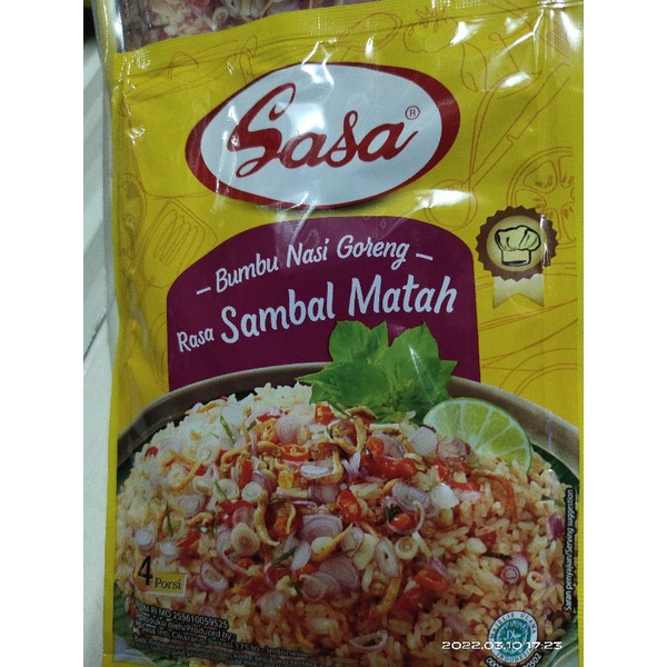 BUMBU NASI GORENG SAMBAL MATAH.SEPACK 6 BKS