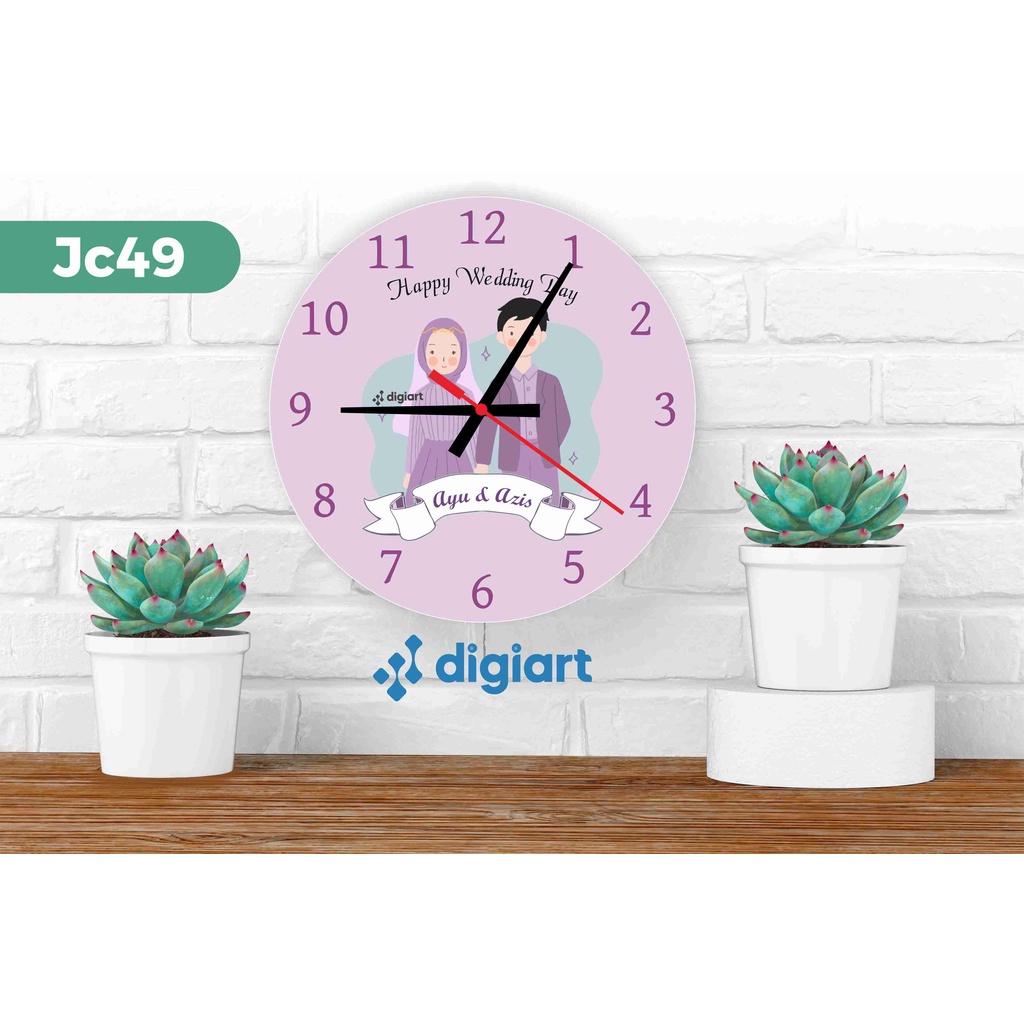 JAM DINDING CUSTOM FOTO PERNIKAHAN, JAM DINDING CUSTOM FOTO WISUDA, JAM DINDING CUSTOM FOTO ULANG TA