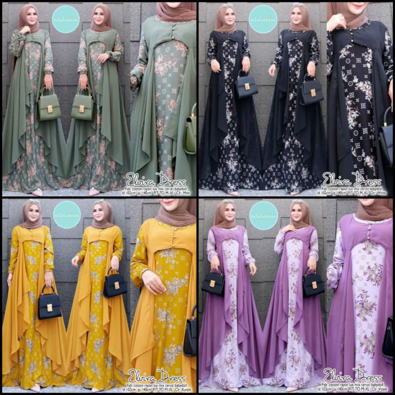 Elvira Dress Ori Edelweiss