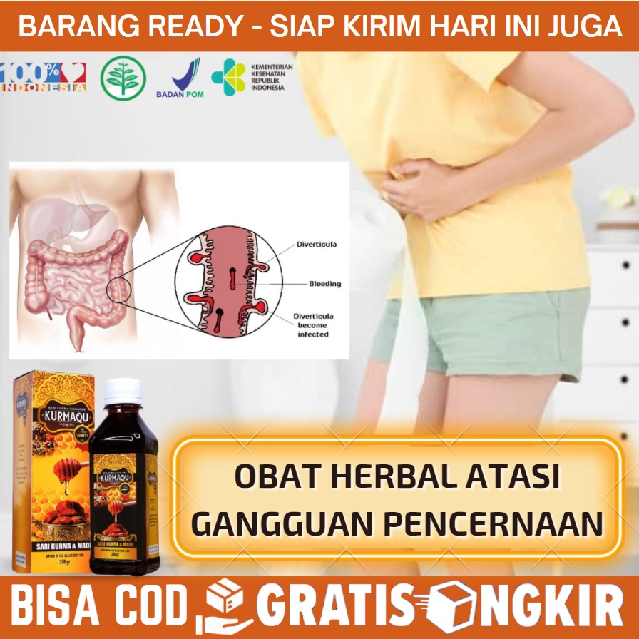 Obat Alami Pelancar Pencernaan, Sakit Perut, Sering BAB / Diare, Susah BAB, Untuk Anak & Dewasa