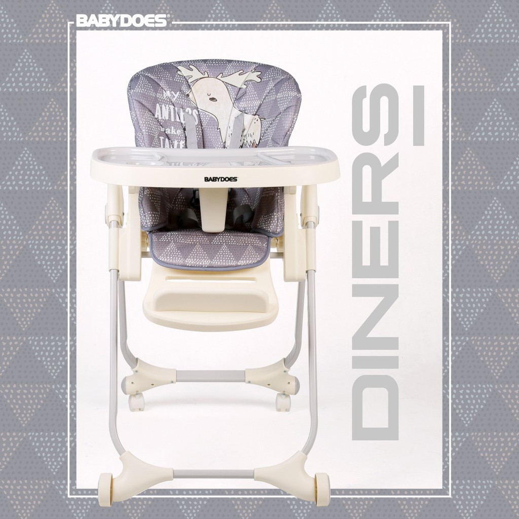 Makassar - High Chair Baby Does Diners Kursi Makan Bayi BabyDoes CH-012BP Diners