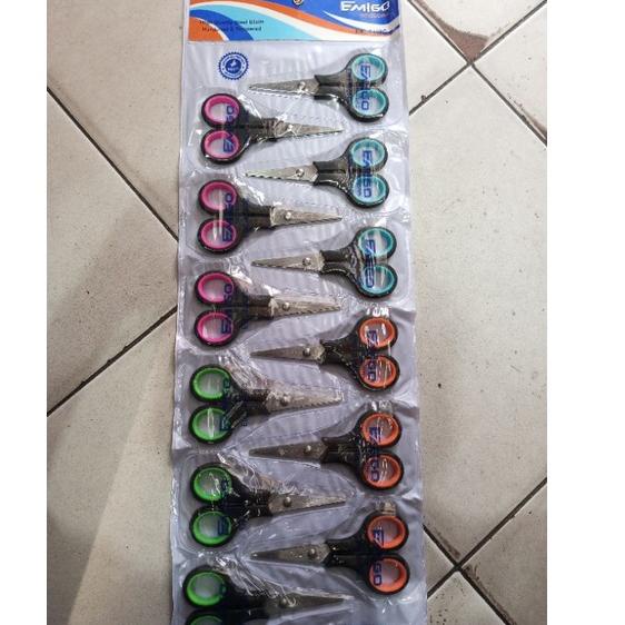 

[CeW ㊗] Gunting Renceng Emigo kecil 845 ( 12 pcs ) //Trend diskon