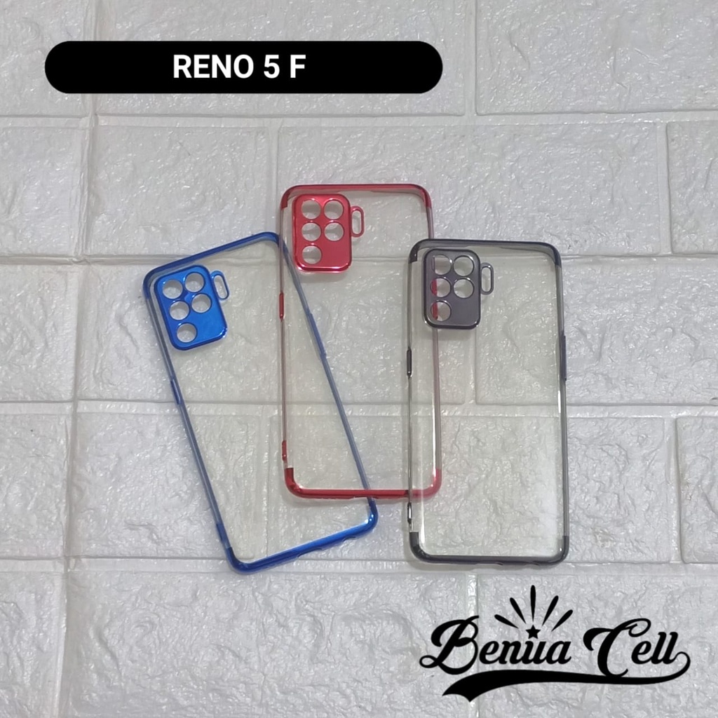 CASE RENO 5F RENO 5 - PREMIUM SHINING CHROME OPPO RENO 5 RENO 5F