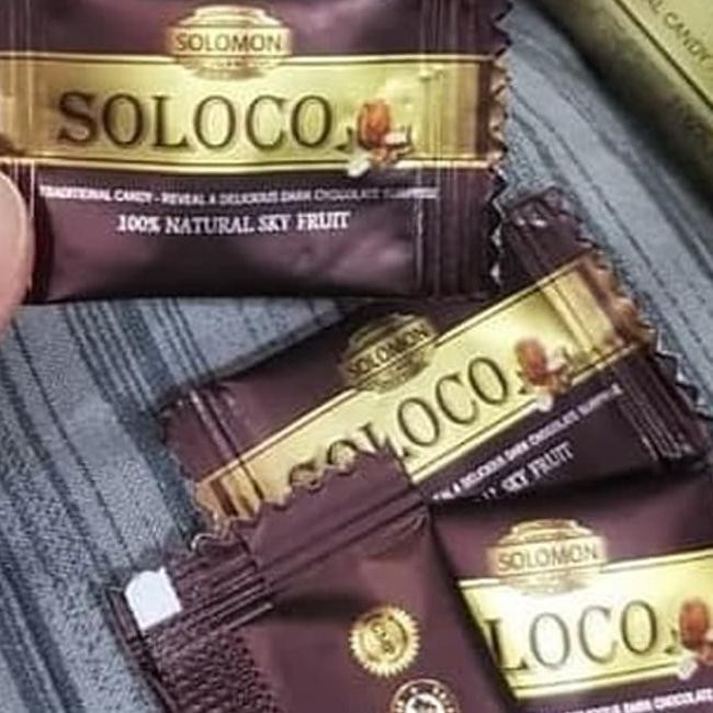 

%K♣❆ -SOLOCO AU ASLI AUSTRALIA 1pcs ECERAN PERMEN COKLAT SOLLOCO ORIGINAL #@