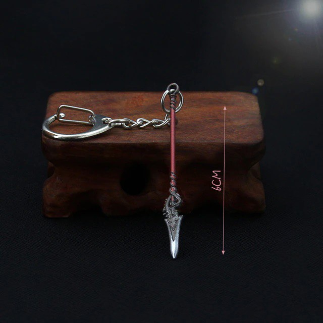 Genshin Impact Keychain Gantungan Kunci Senjata Dragon's Bane (6cm)